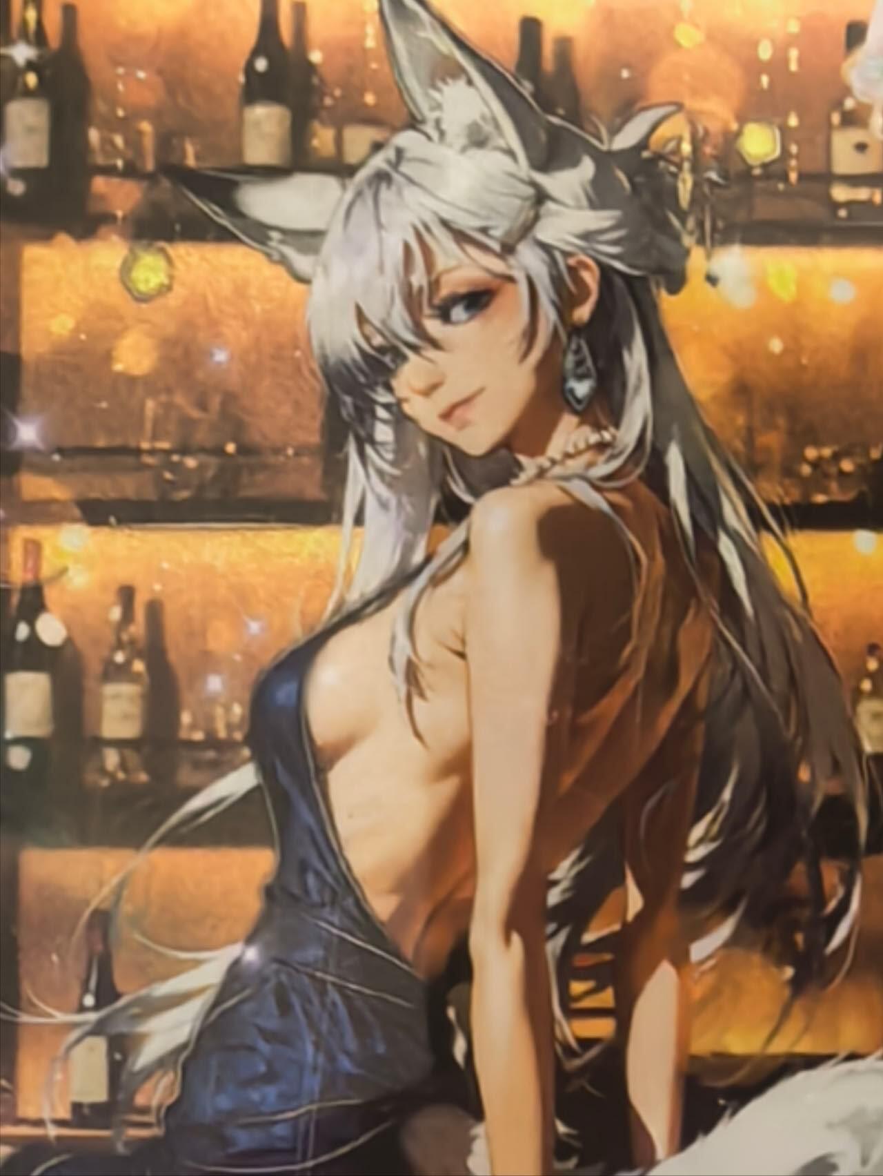 龙虎卡牌-八零场，奇点炸场！！（满200元包邮，无佣金，每周六结拍，欢迎送拍） 普卡 青丘九尾仙踪 - 酒吧情迷