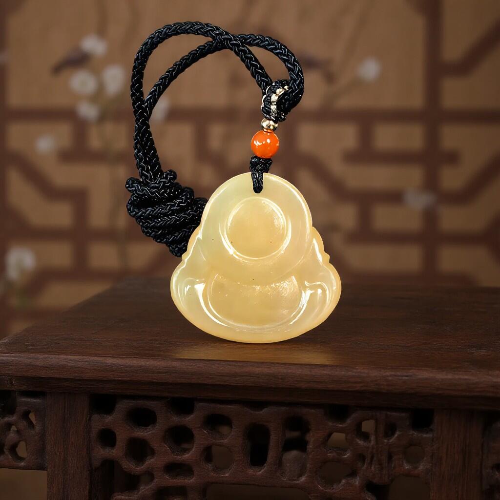 碧月说宝 君子怀瑾·当代和田玉清风专场(六) 糖玉佛