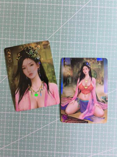 C先生 第25期 零抽层免费代拍  持续收拍品中  需要送拍的老板可以加微私聊 - 【彩闪】卡将文创《欲女传》李裹儿 双服饰+近景