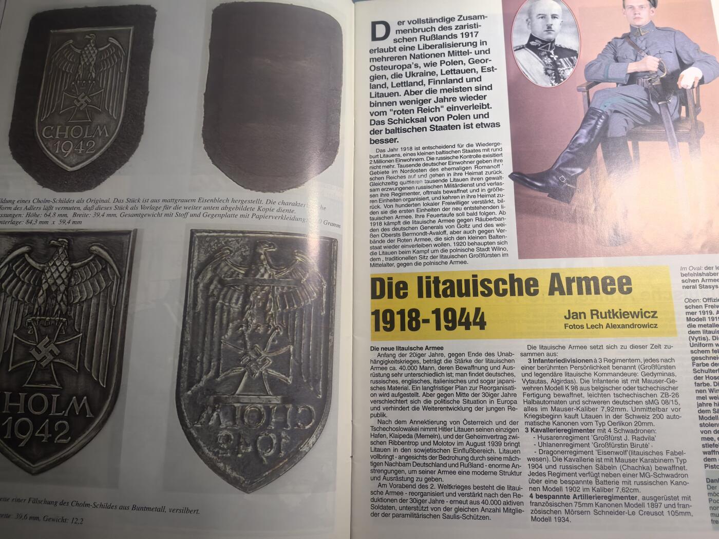 盛世勋华——号角文化勋章邮票专场拍卖第310期 德国出版 Militaria-Magazin杂志 1995年8/9月刊总第190期 58页