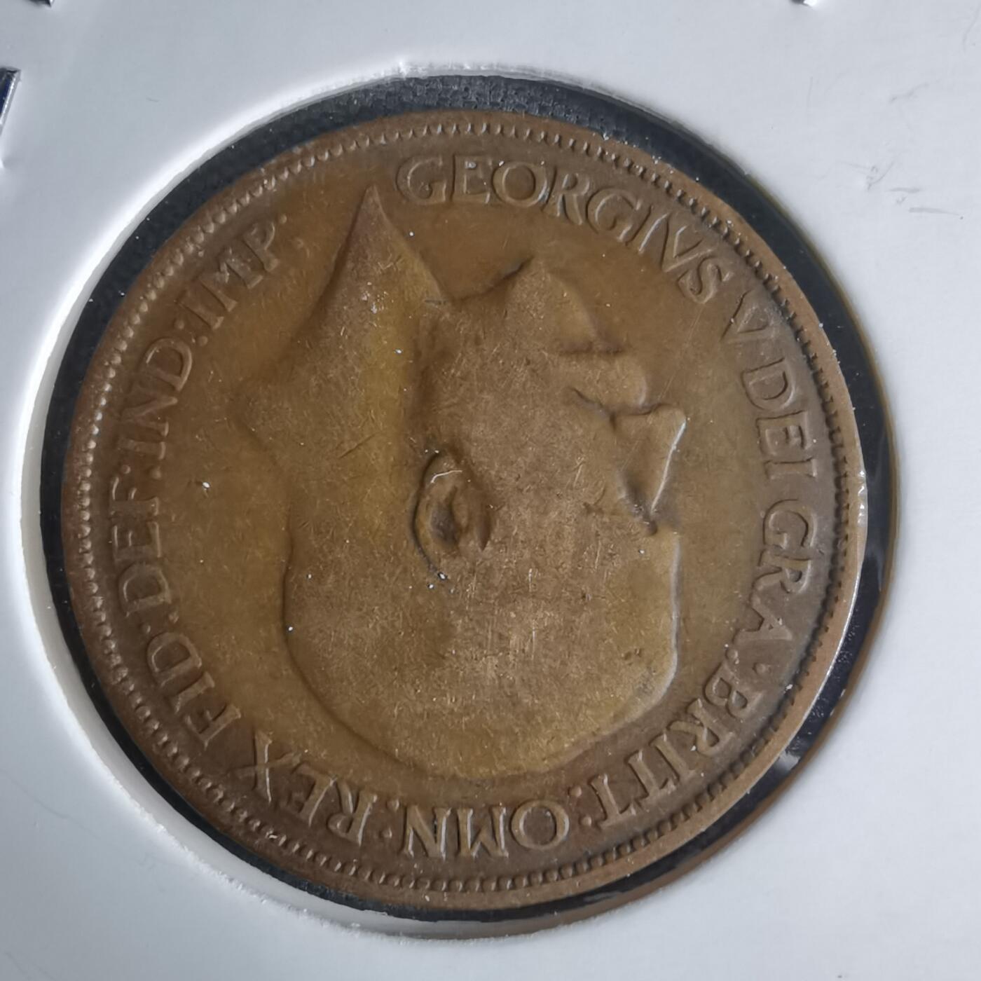 沼泽如烟--第1032场 英国1920年半便士