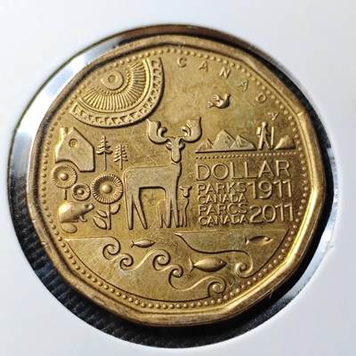 KK钱币收藏小铺  第408期 2月预留时间 周末发货 -  加拿大1元纪念币