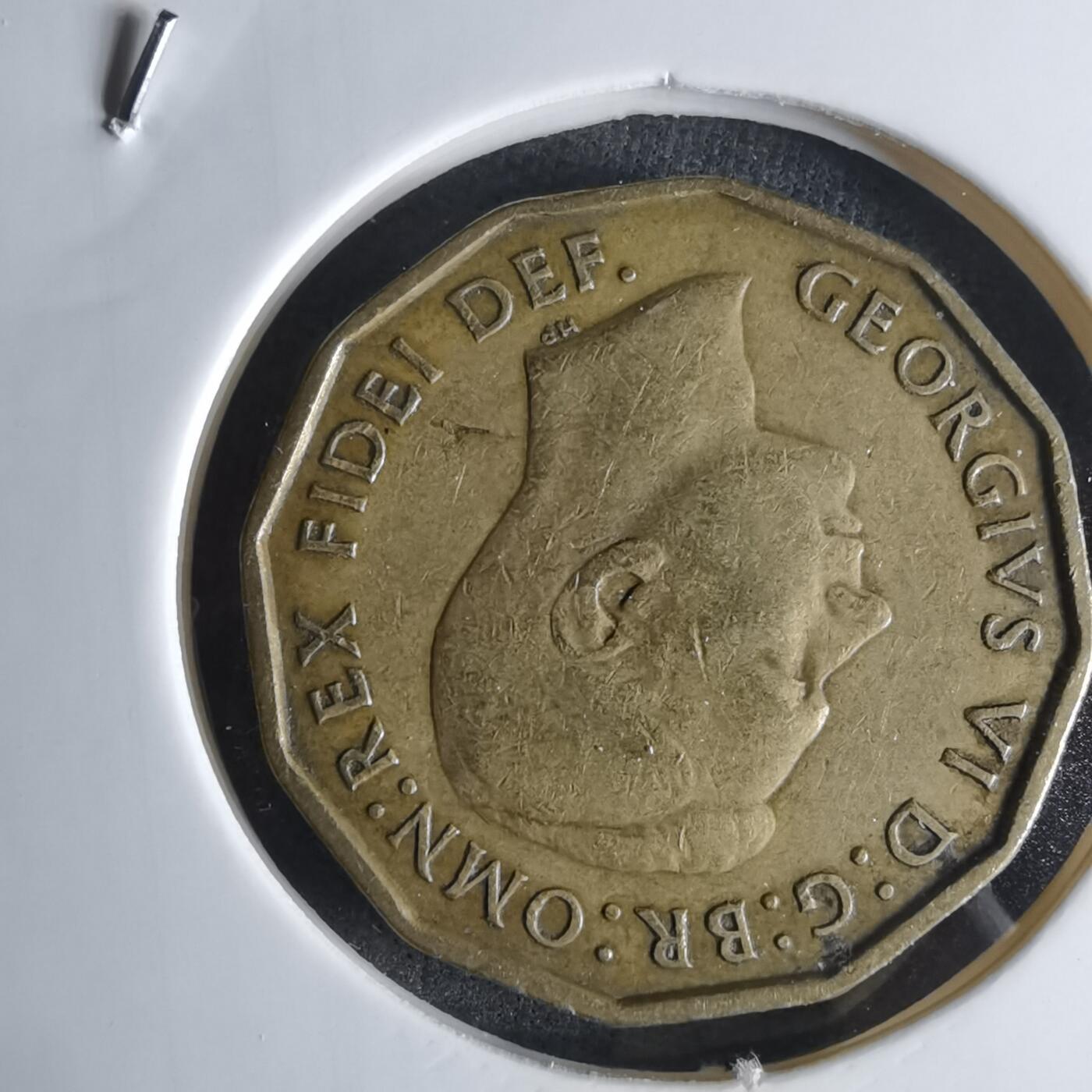 沼泽如烟--第1032场 英国1952年3便士