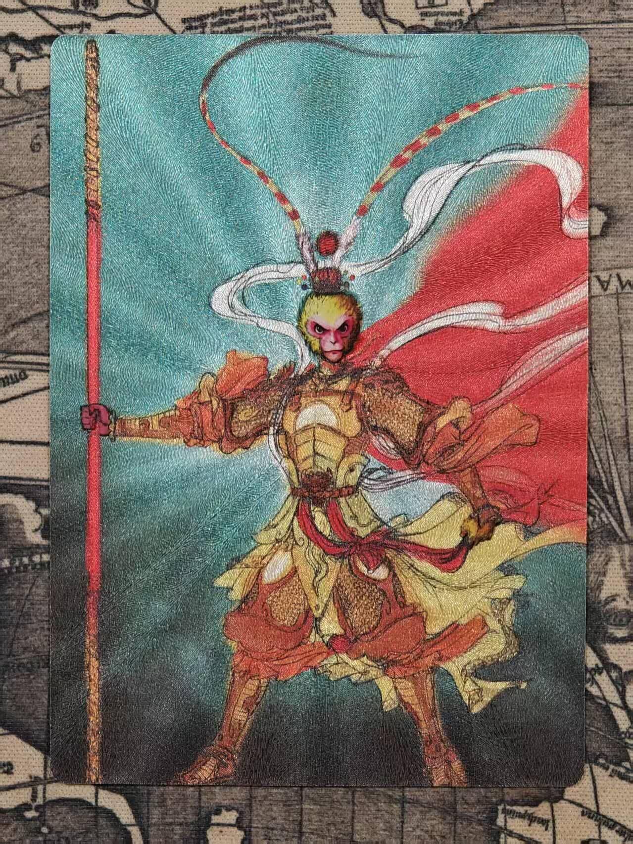 龙虎卡牌-八零场，奇点炸场！！（满200元包邮，无佣金，每周六结拍，欢迎送拍） 粗闪卡 昆仑万象 权迎东 - 漫画大圣