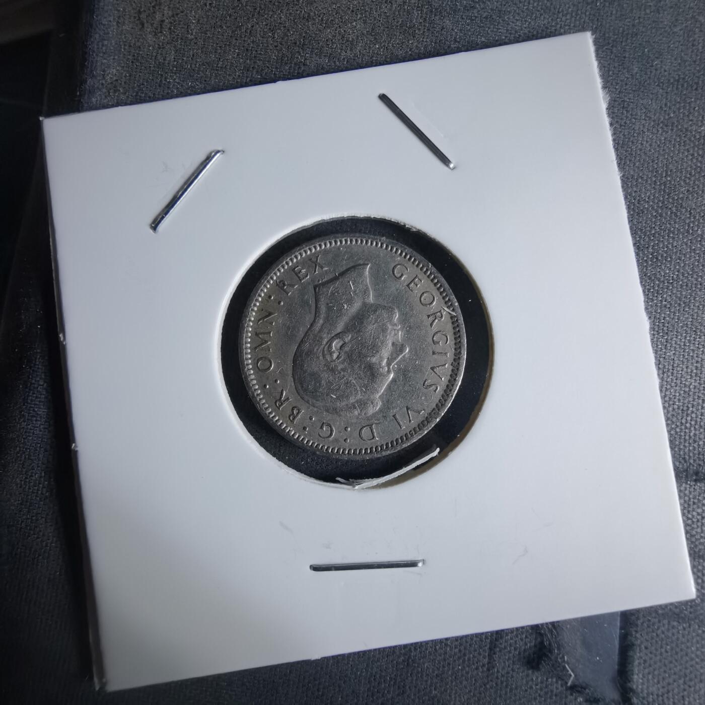 沼泽如烟--第1032场 英国1948年6便士