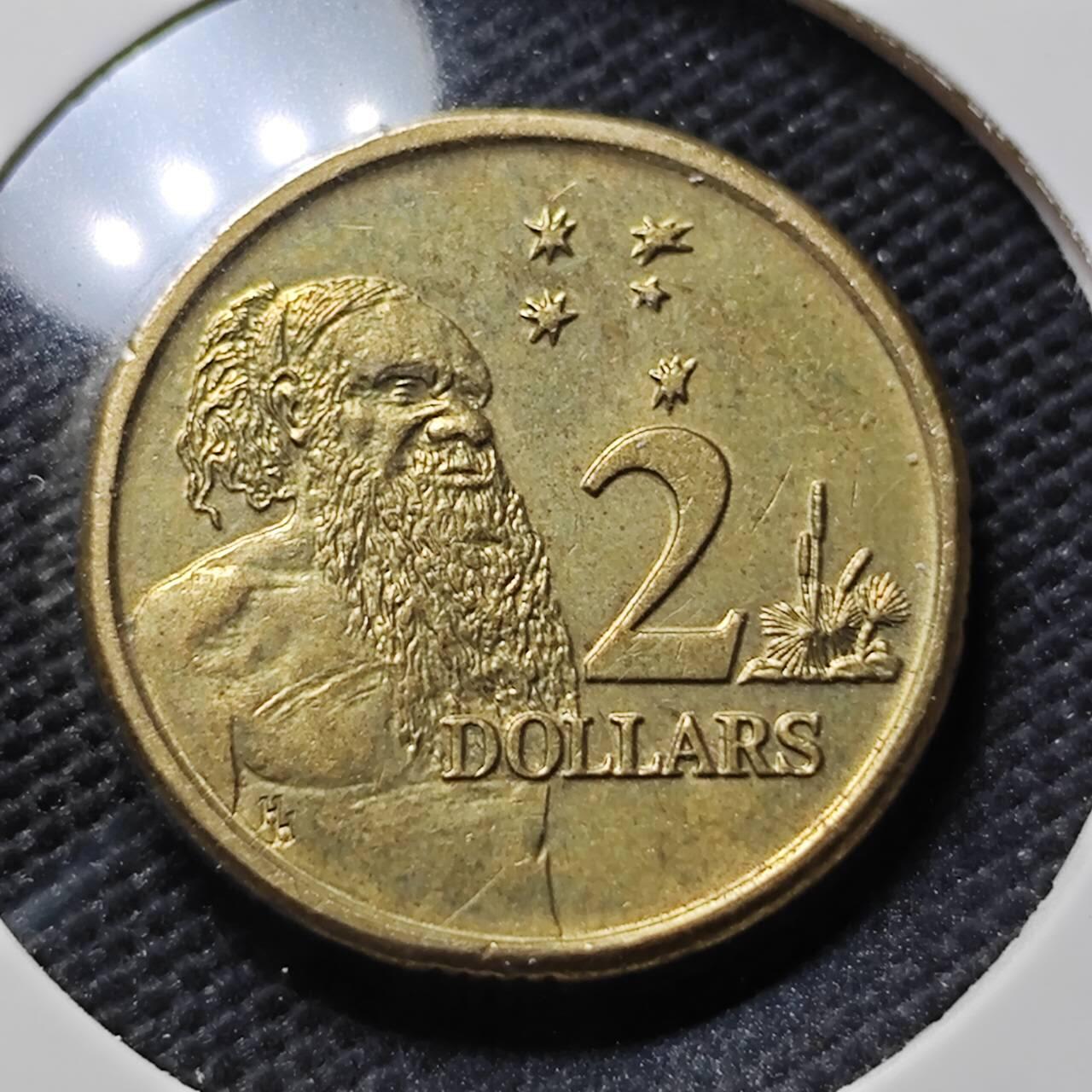 KK钱币收藏小铺  第407期 2月预留时间 周末发货  澳大利亚2元