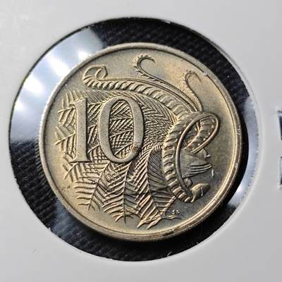 KK钱币收藏小铺  第408期 2月预留时间 周末发货 -  1981澳大利亚10分 好品