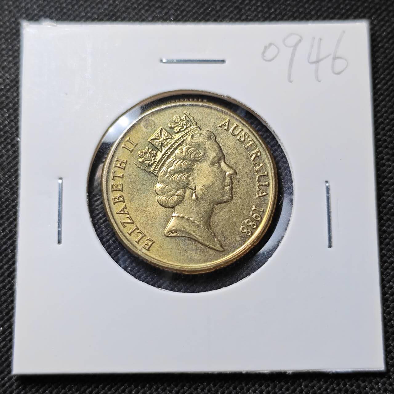 KK钱币收藏小铺  第409期 2月预留时间 周末发货  澳大利亚1元纪念币 