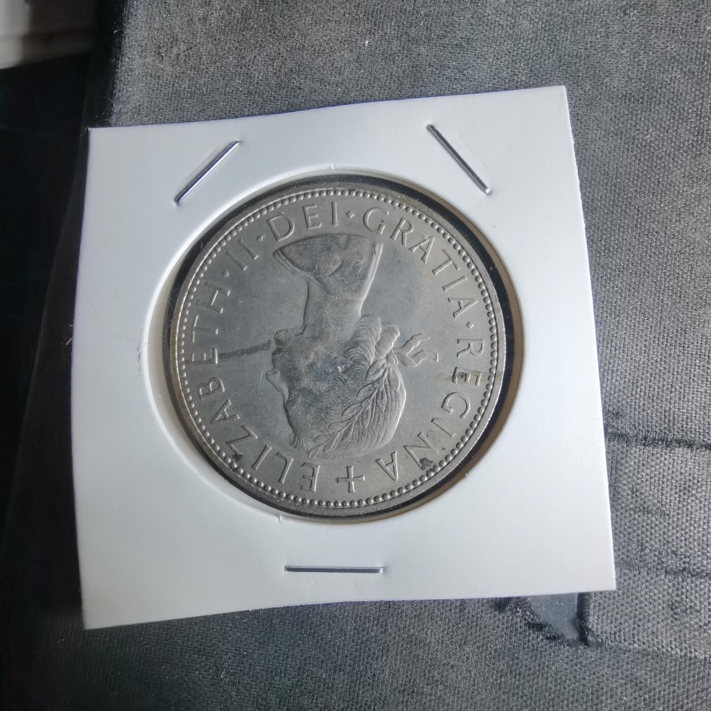 沼泽如烟--第1032场 英国1964年半克朗