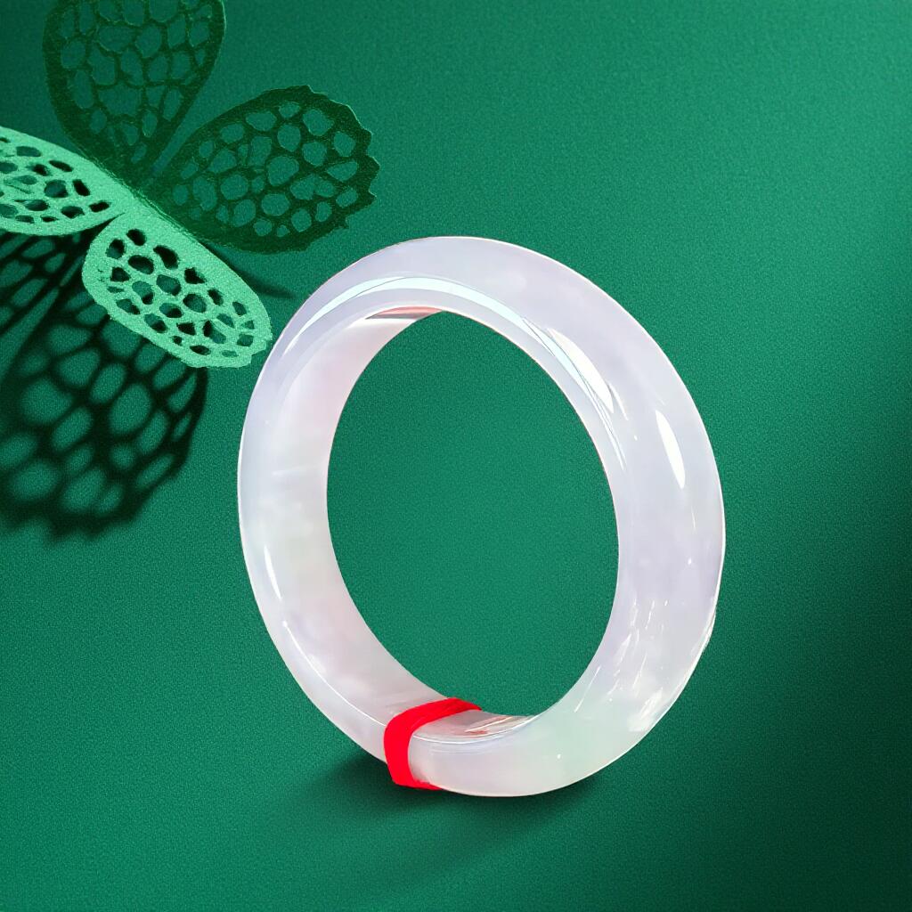 碧月说宝 君子怀瑾·当代和田玉清风专场(五) 冰种紫罗兰手镯