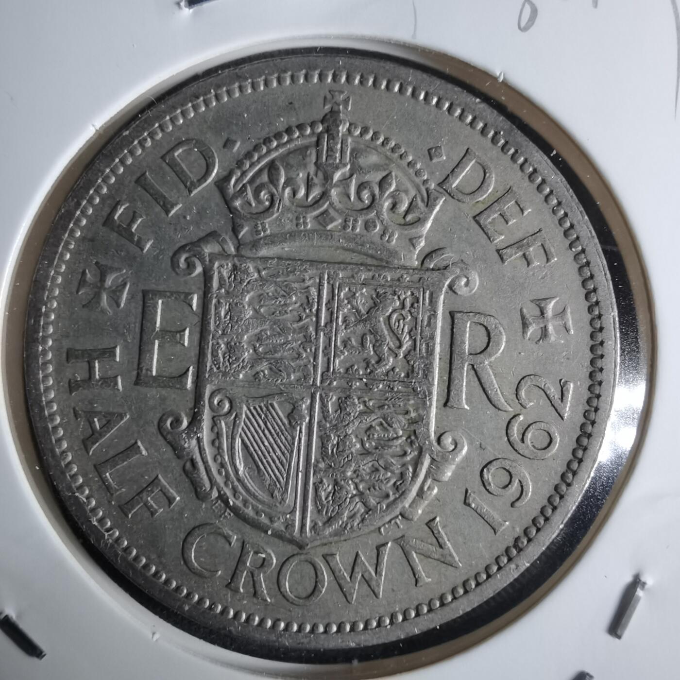 沼泽如烟--第1032场 英国1962年半克朗