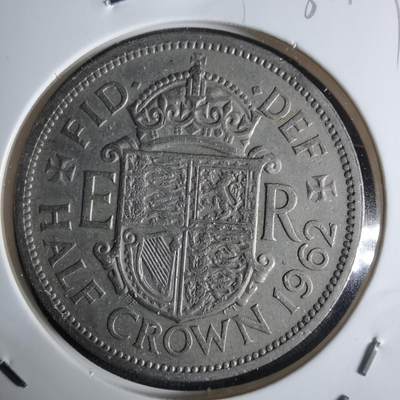 沼泽如烟--第1032场 - 英国1962年半克朗