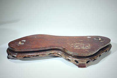 上海都达杂项专场八十【全场包邮】 - 清代老红木底座1-5