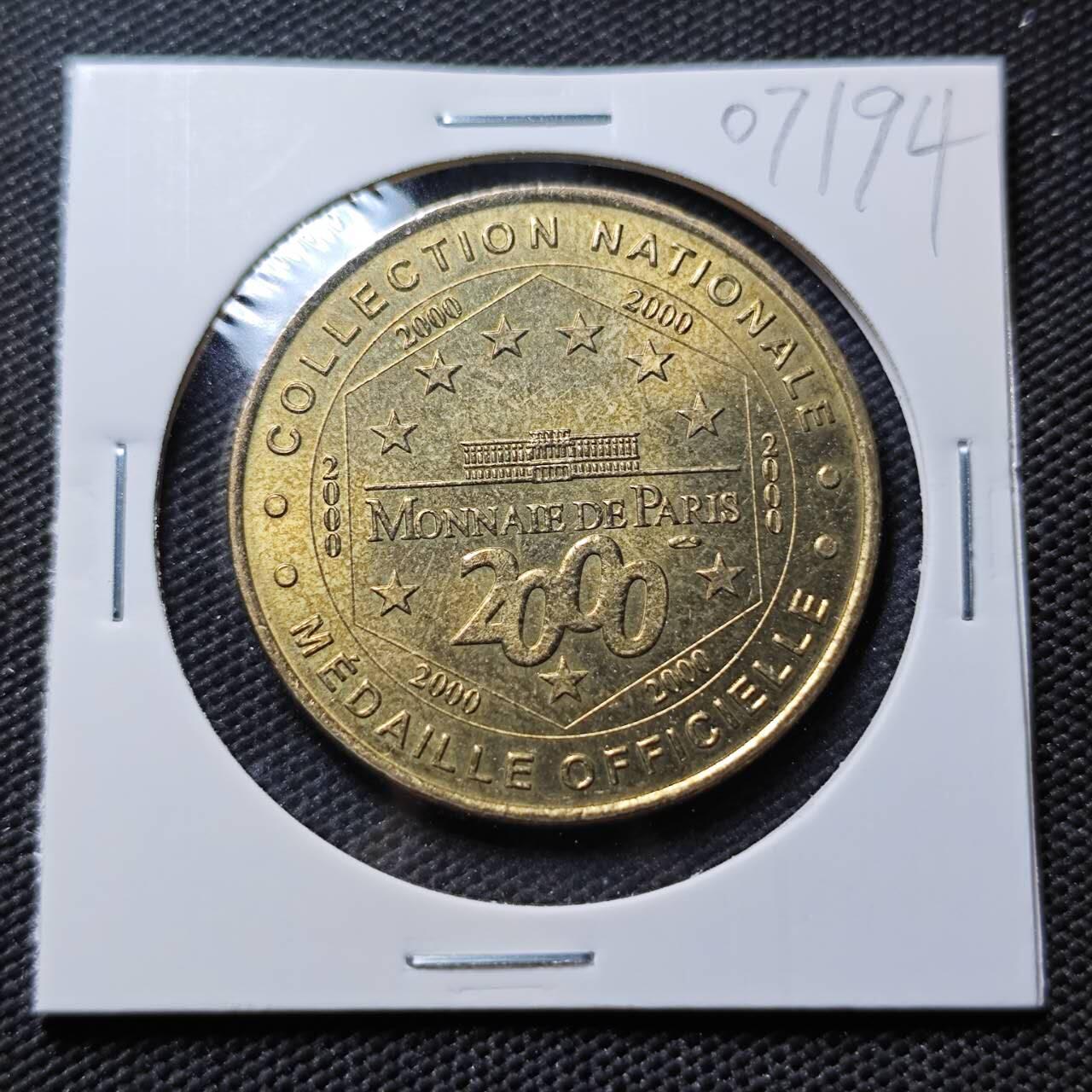 KK钱币收藏小铺  第407期 2月预留时间 周末发货  法国巴黎造币厂纪念章