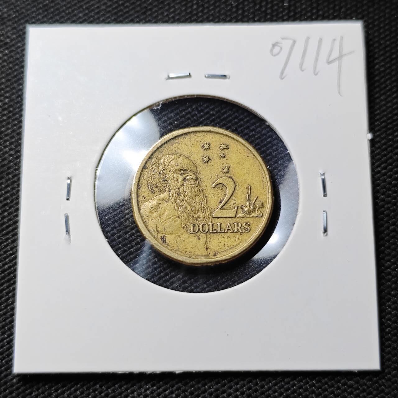 KK钱币收藏小铺  第407期 2月预留时间 周末发货  澳大利亚2元