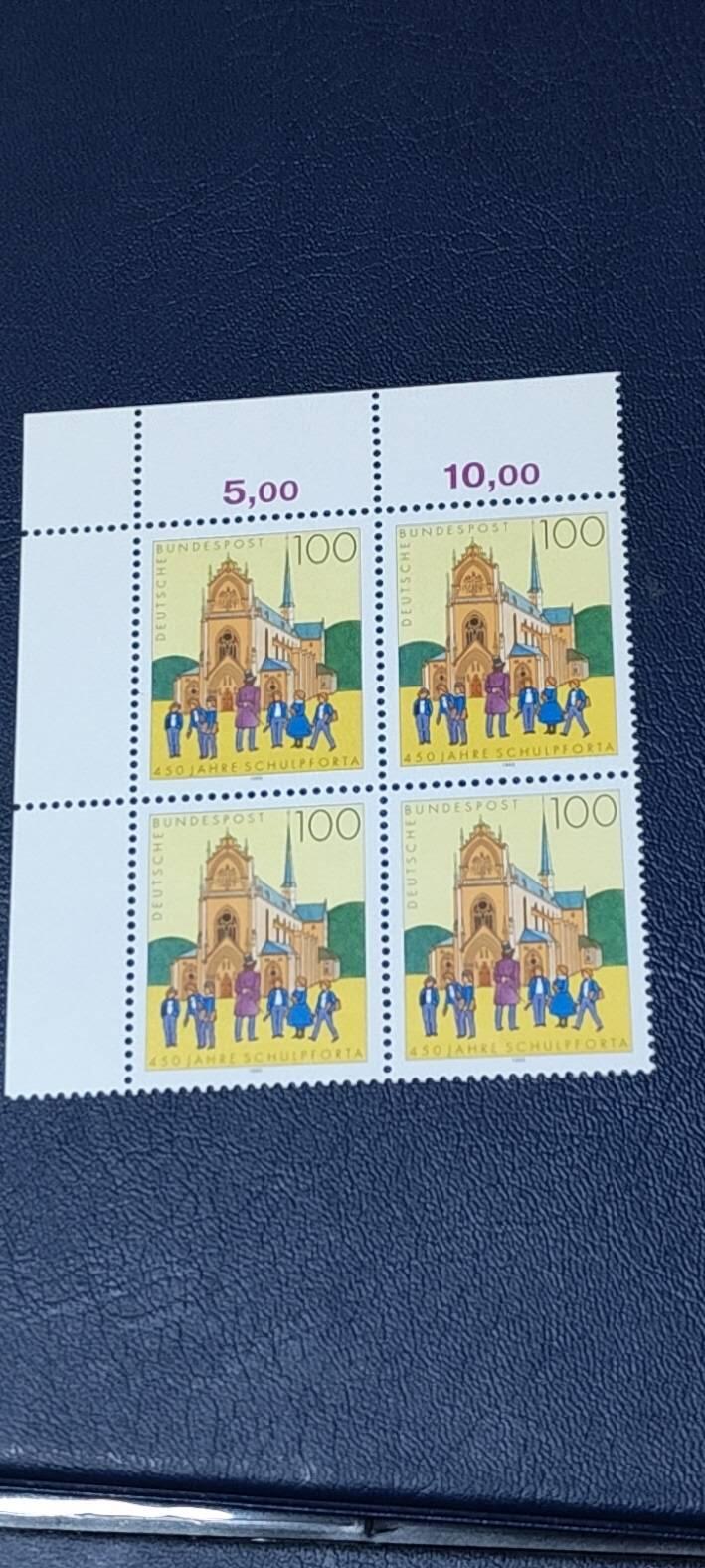 德国邮票专场，都是四方联