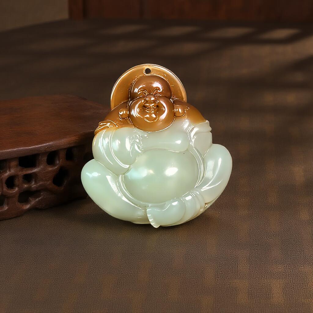 碧月说宝 君子怀瑾·当代和田玉清风专场(六) 和田玉佛公