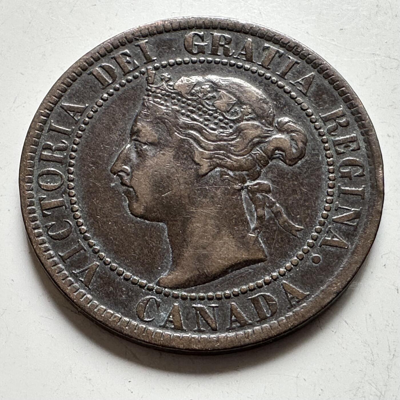 🌹外币初藏🌹🐯2026年第34场   每周二四六晚8️⃣点 接代拍 加拿大1895年一分