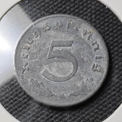 KK钱币收藏小铺  第407期 2月预留时间 周末发货 - 1942 德国5芬尼