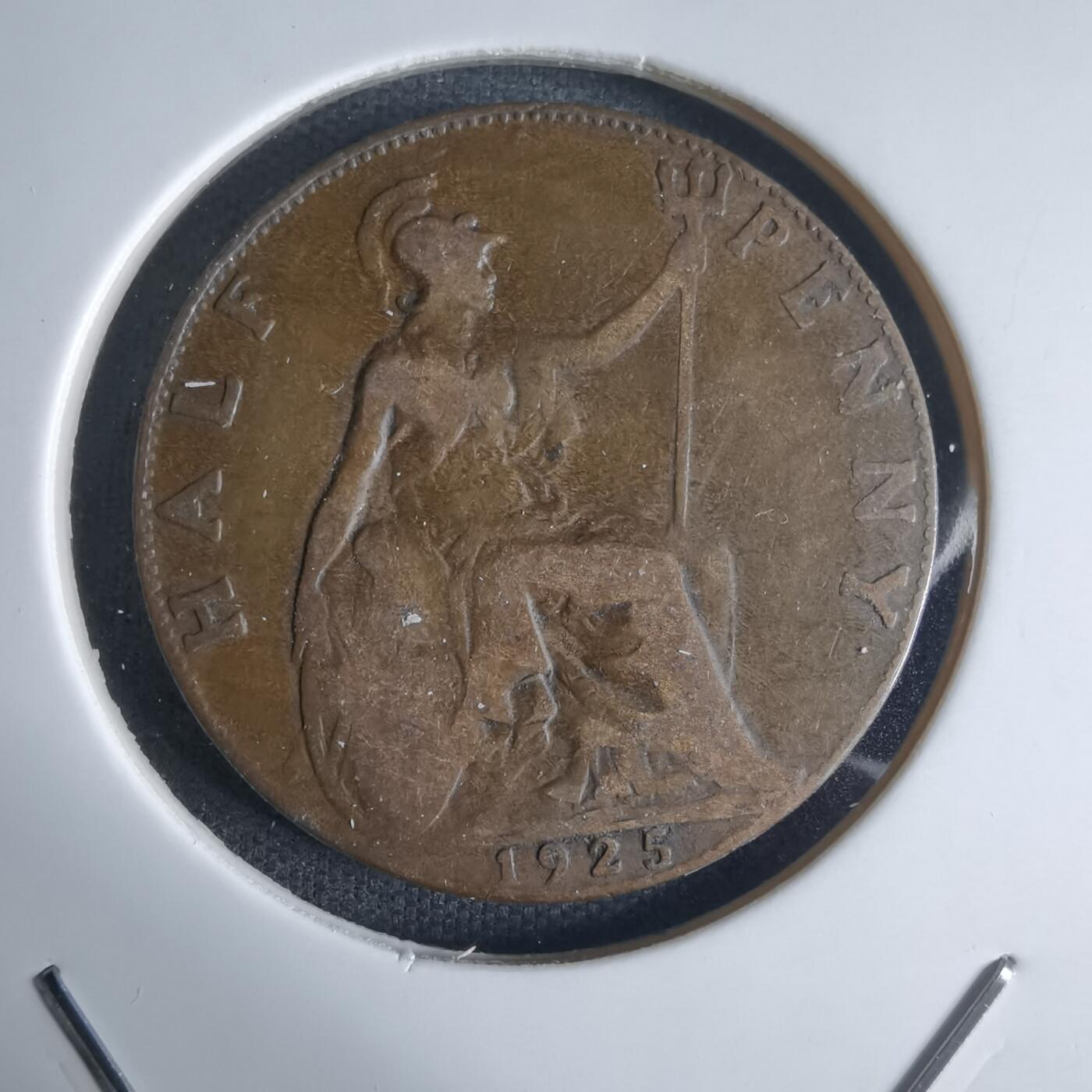 沼泽如烟--第1032场 英国1925年半便士