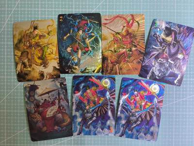 C先生 第25期 零抽层免费代拍  持续收拍品中  需要送拍的老板可以加微私聊 - 【折光】燎原×黄子鉴&古月&周胜《问道东方》反骨仔+钟馗 共7张