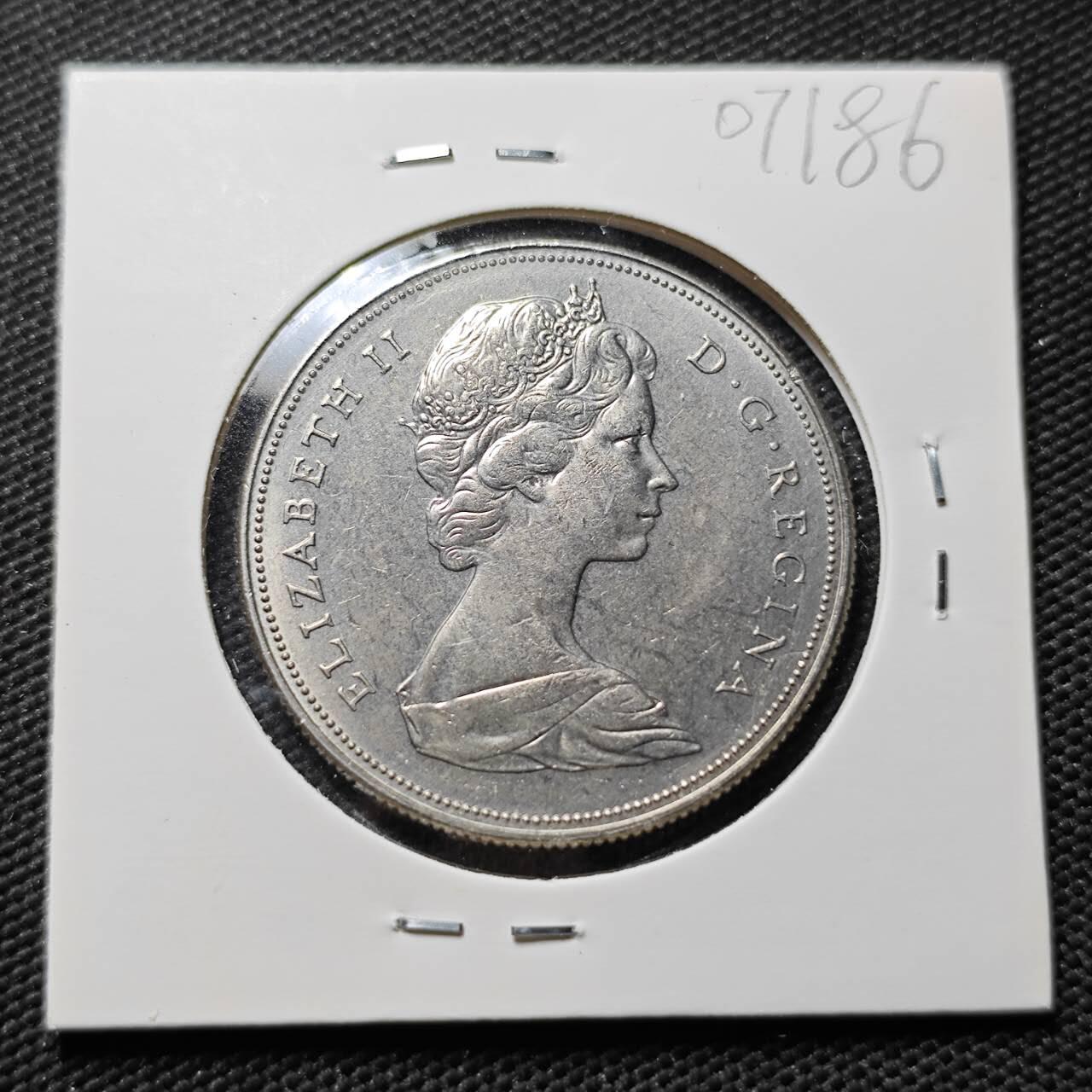 KK钱币收藏小铺  第407期 2月预留时间 周末发货  1971加拿大1元纪念币