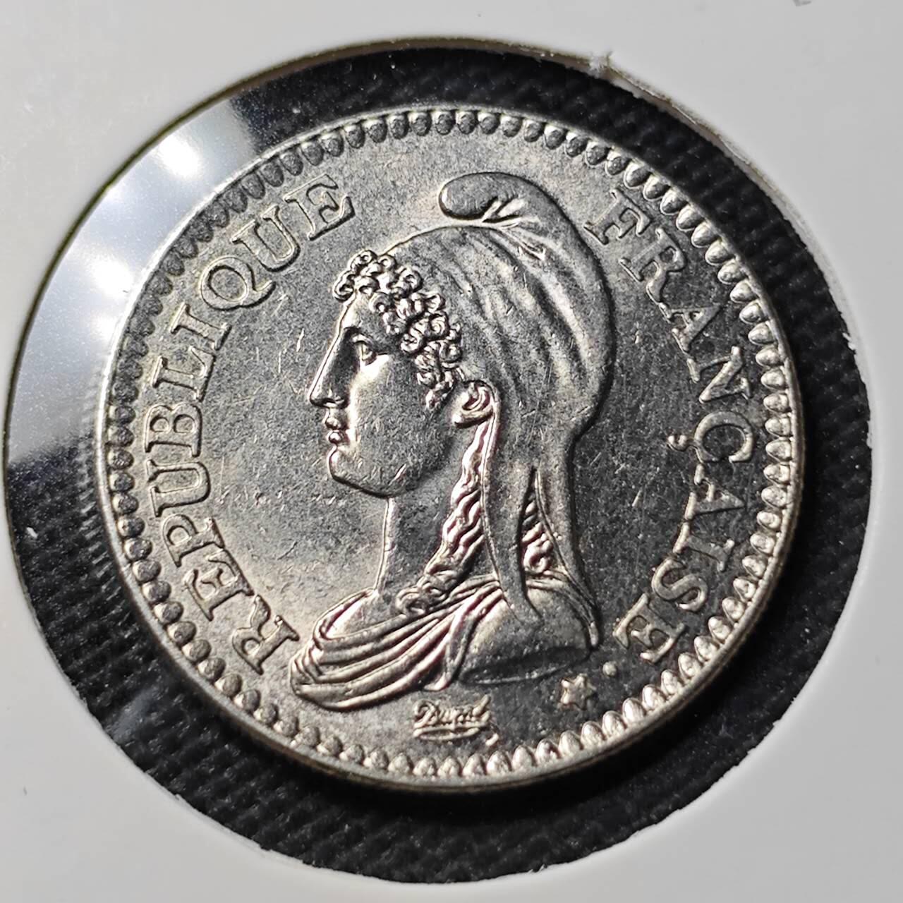 KK钱币收藏小铺  第407期 2月预留时间 周末发货  法国1法郎