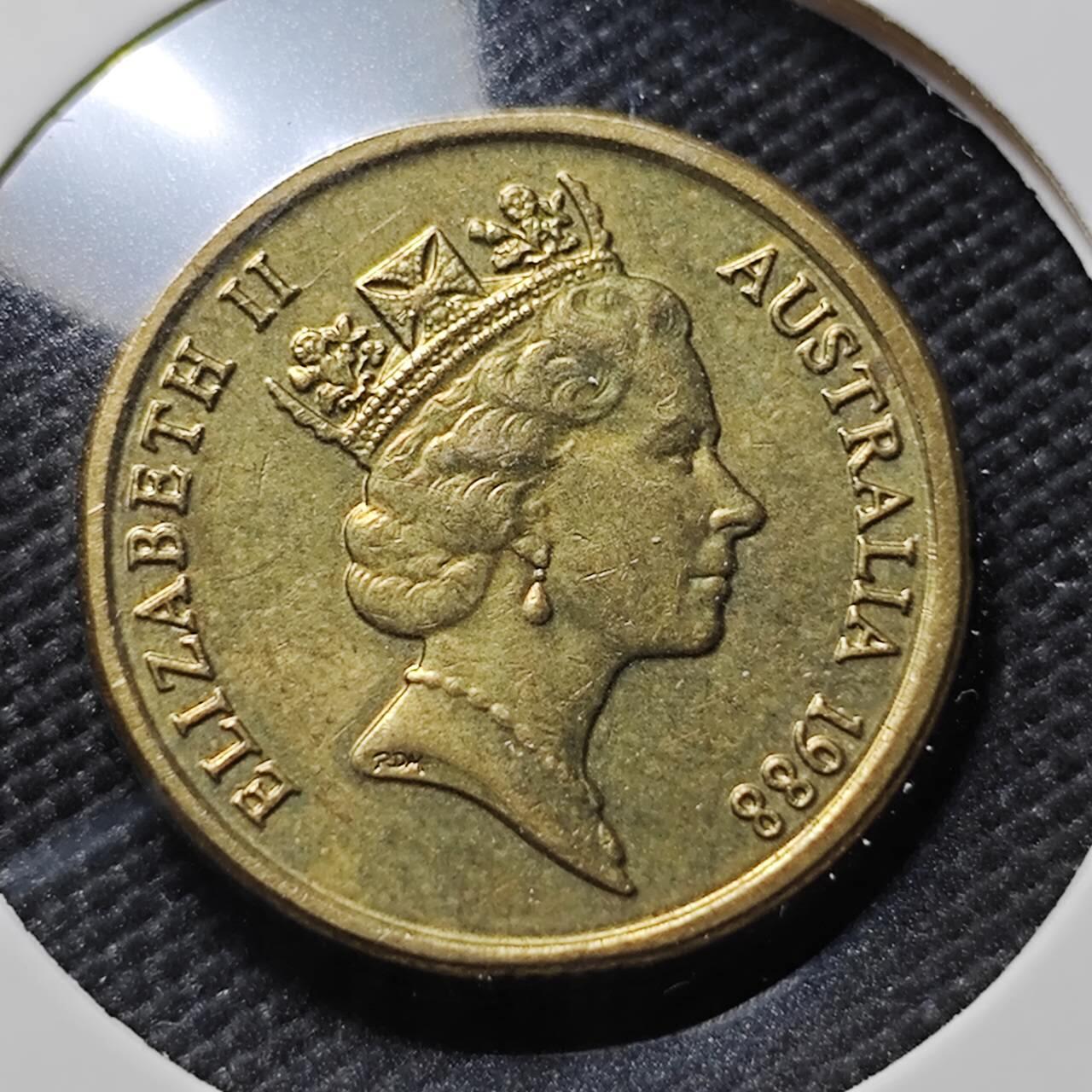 KK钱币收藏小铺  第407期 2月预留时间 周末发货  澳大利亚2元