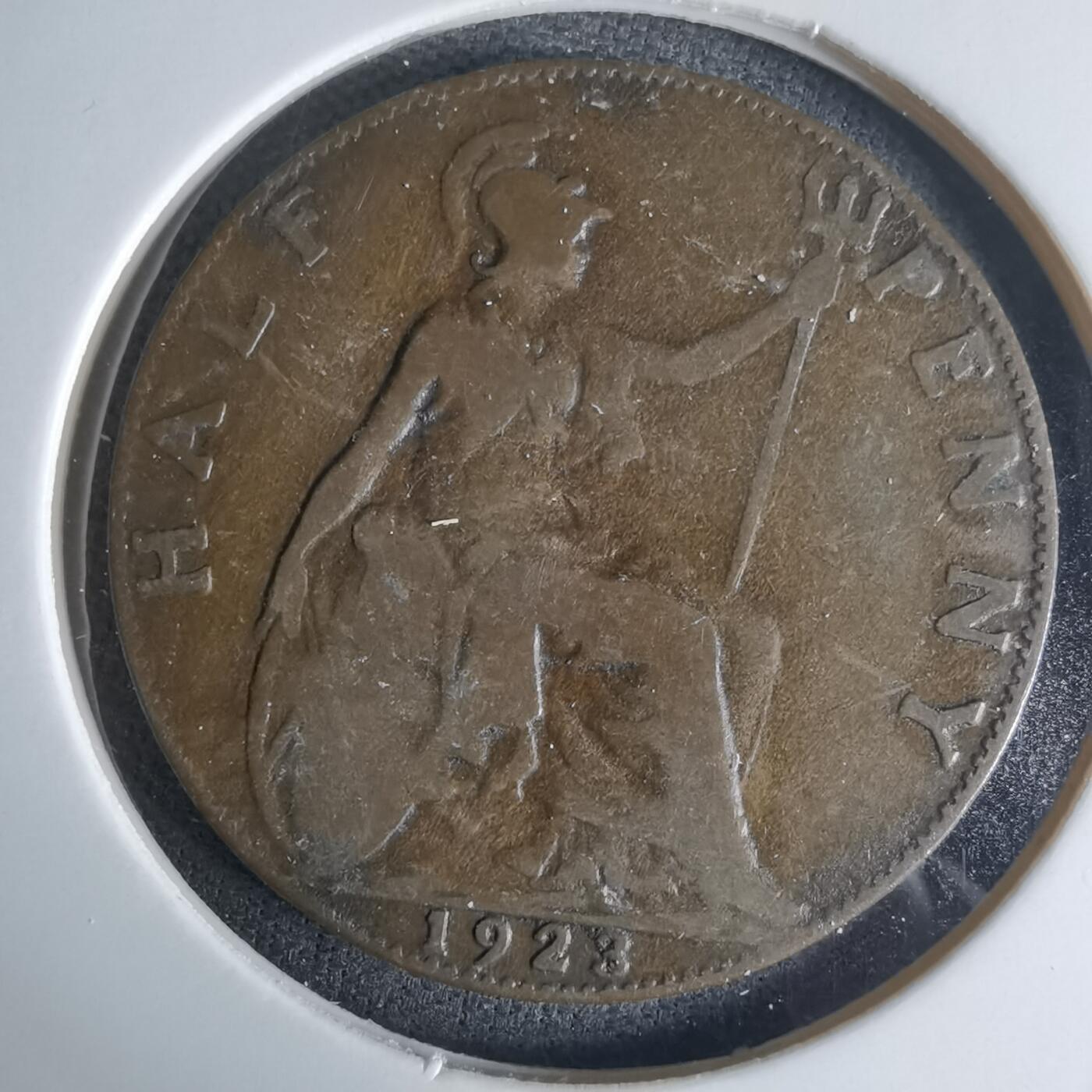 沼泽如烟--第1032场 英国1923年半便士