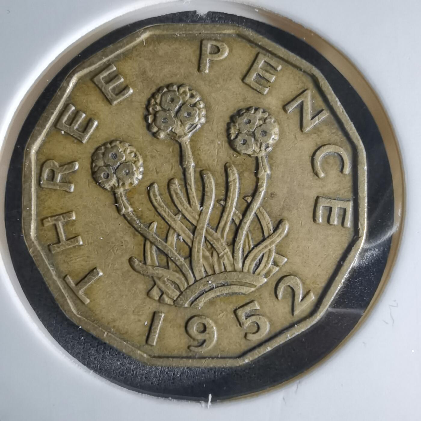 沼泽如烟--第1032场 英国1952年3便士