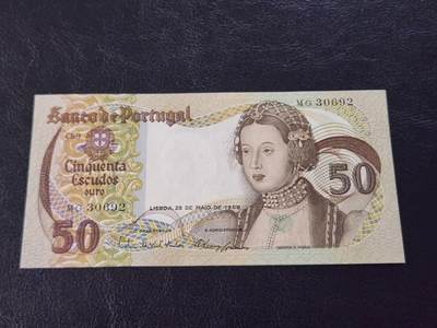 3月27号晚上8点 外国纸币自动截拍第46场 - 葡萄牙50新品