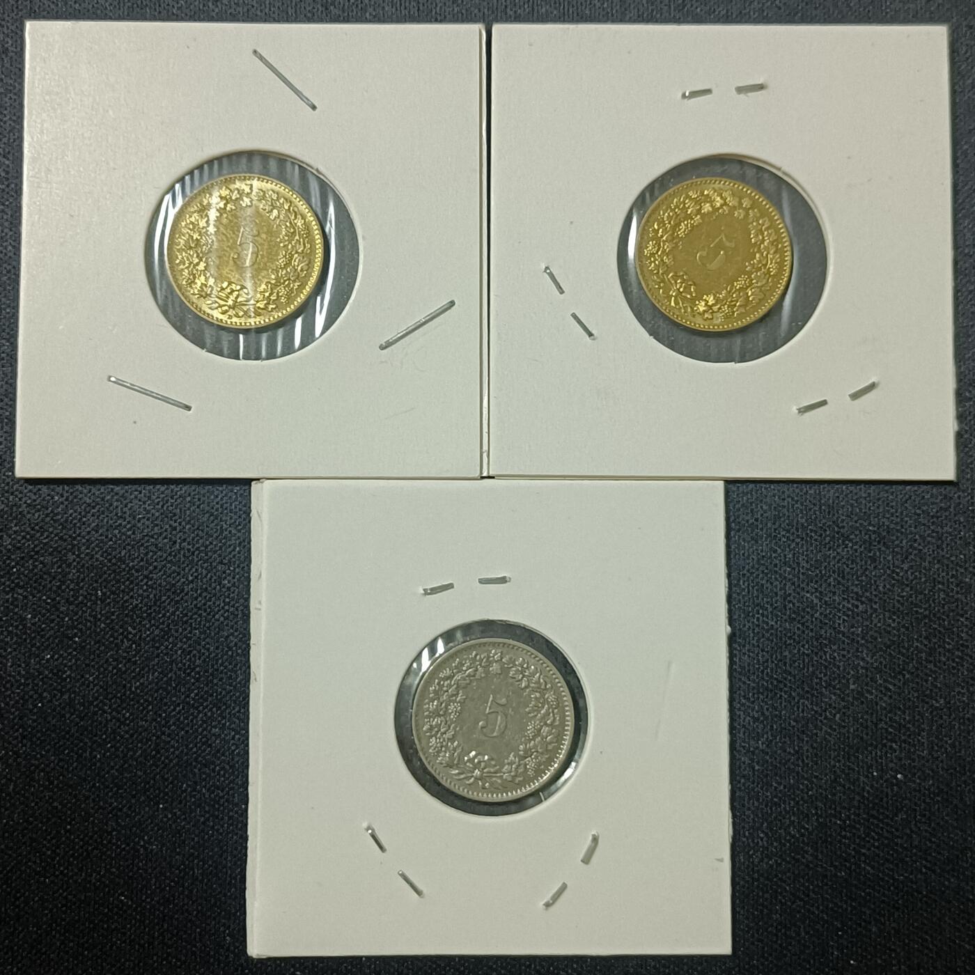 【游宝拍卖】丙午马年第15期 瑞士 3枚