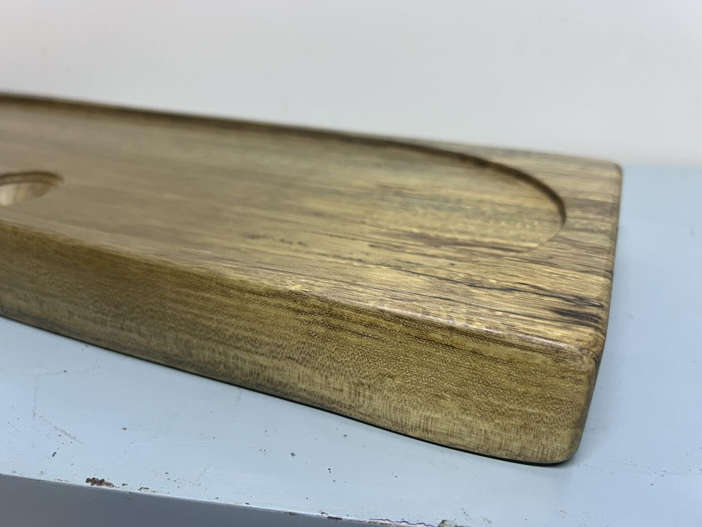 零元拍：NO.4金丝楠茶盘 金光闪闪。尺寸约：43/16/3.5CM。 