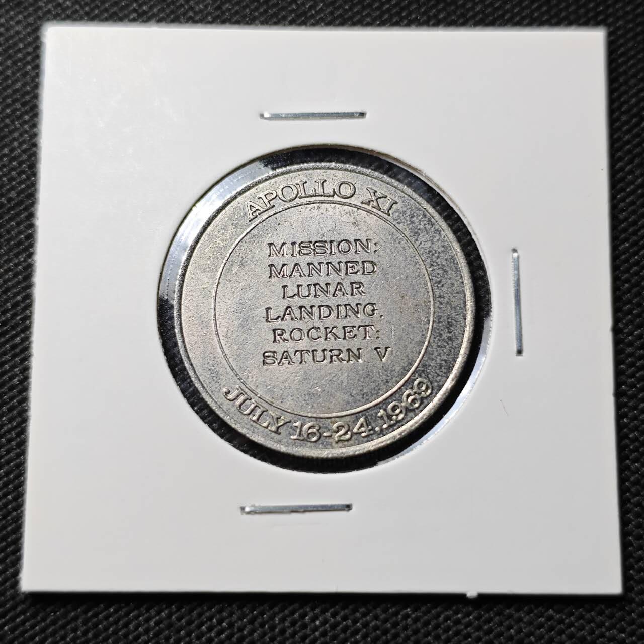 KK钱币收藏小铺  第407期 2月预留时间 周末发货  美国航天纪念铜章