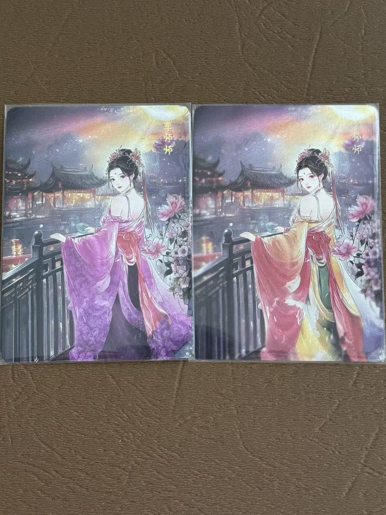 NO.28 好又多金牌大场，每周一站式配齐，方便凑单！（周6晚9点截拍，卖家送拍0抽成！） 百相豪侠录 李师师 原画+异色 粗闪 同编：0985 画师：shark