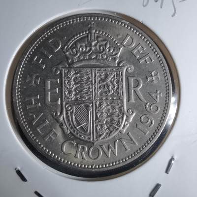 沼泽如烟--第1032场 - 英国1964年半克朗