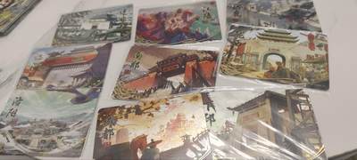 秋原瞳的小店第三十九期（老家的风，每次回去都能心灵得到治愈，吹起曾经童年那个最美好的回忆） - 卡游三国城池卡一套9张齐原膜，卡背可以凑9宫