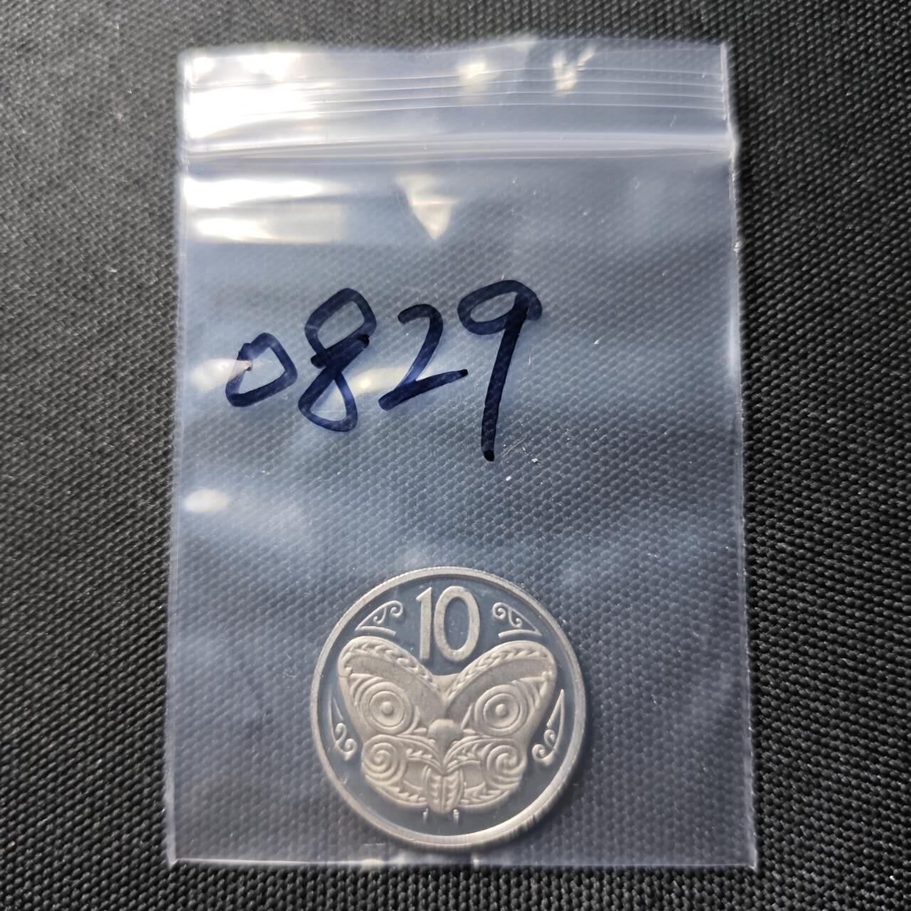 KK钱币收藏小铺  第408期 2月预留时间 周末发货   2002新西兰10分精制币