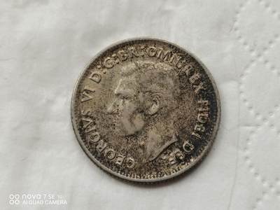 银币 - 1952年澳大利亚绵羊头银币