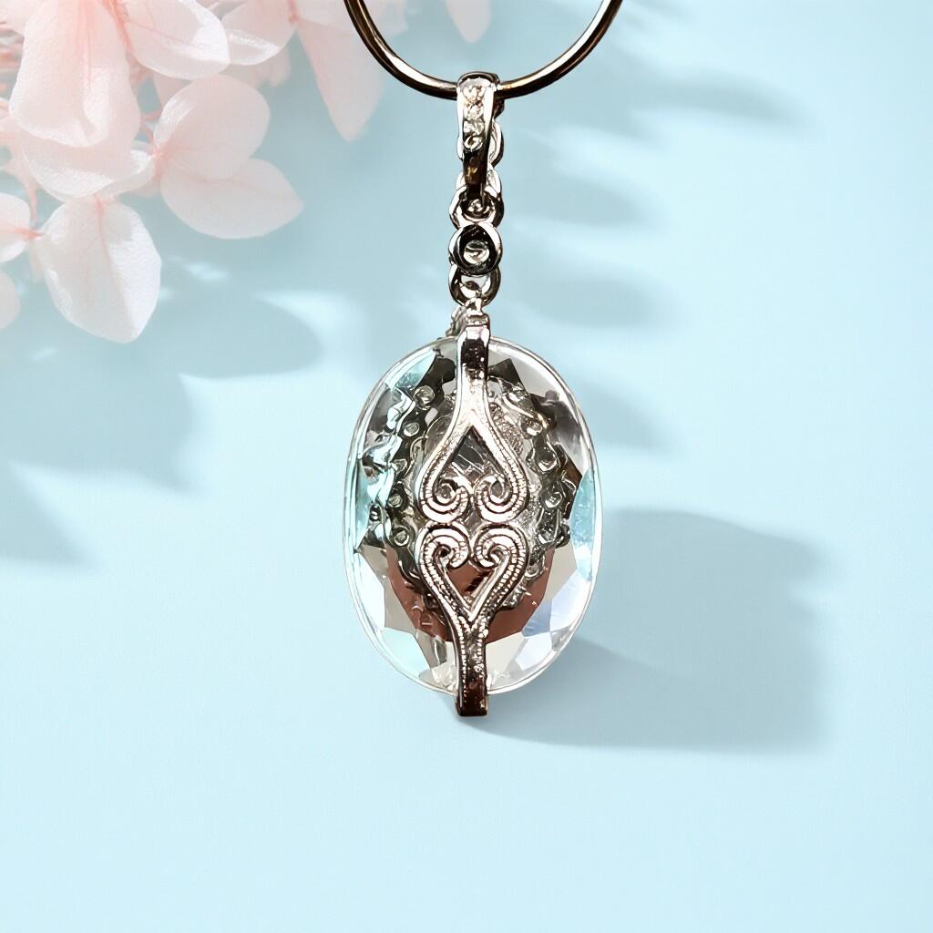 碧月说宝 君子怀瑾·当代和田玉清风专场(六) s925翡翠葫芦水晶吊坠