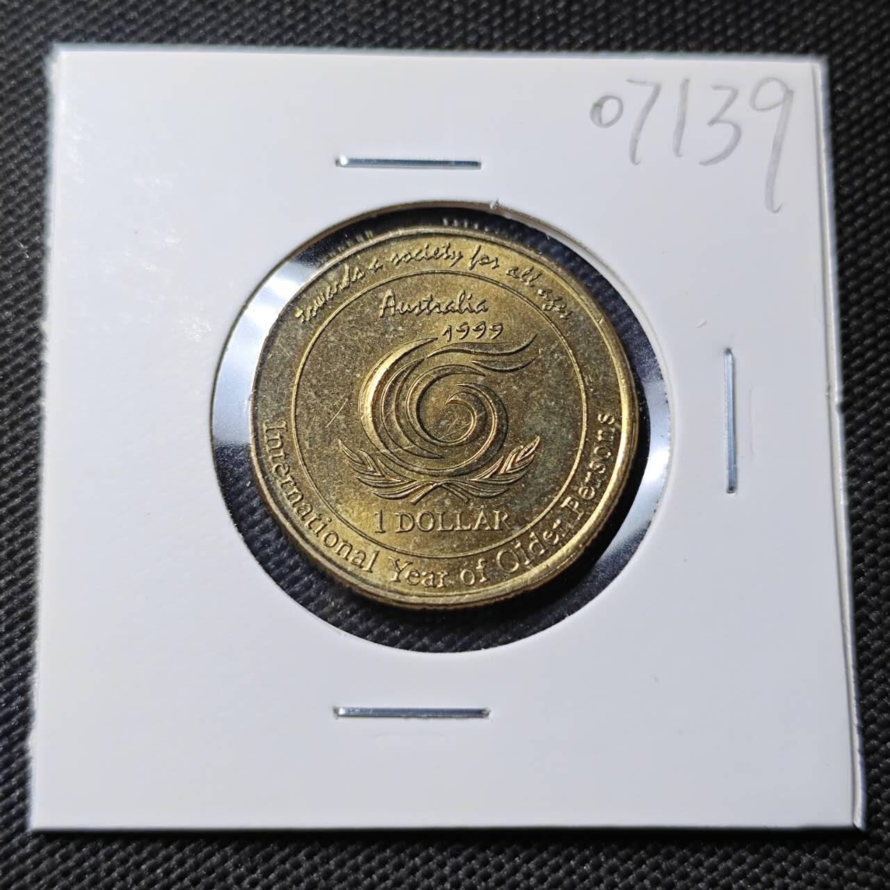KK钱币收藏小铺  第407期 2月预留时间 周末发货  澳大利亚1元纪念币