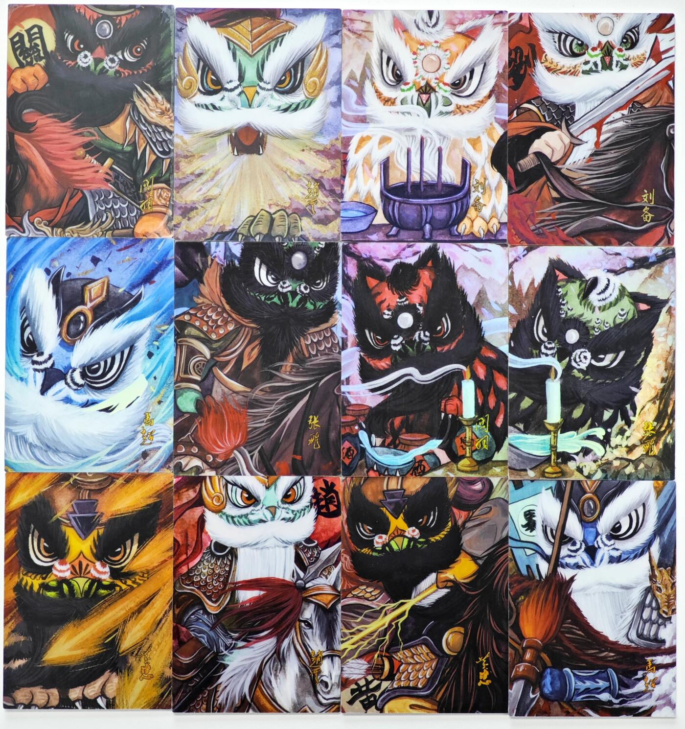 白泽拍卖卡牌手绘专场第34期（花朝去了又春分 草如茵 柳烟新）