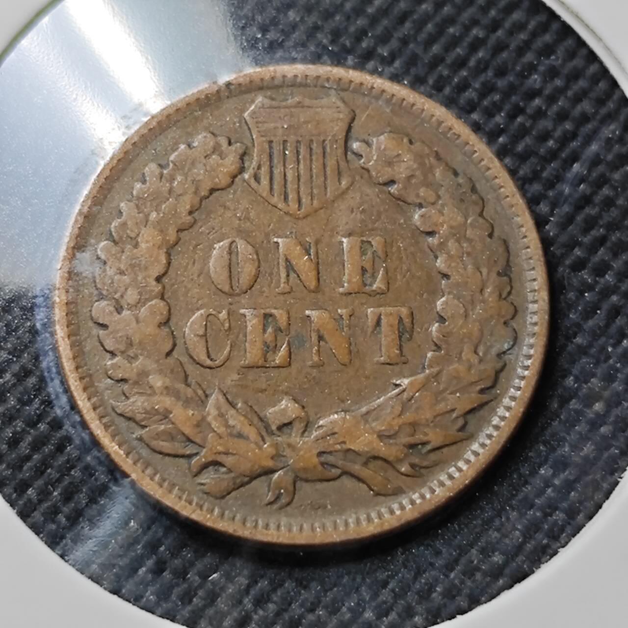 KK钱币收藏小铺  第409期 2月预留时间 周末发货  1906美国1分铜币