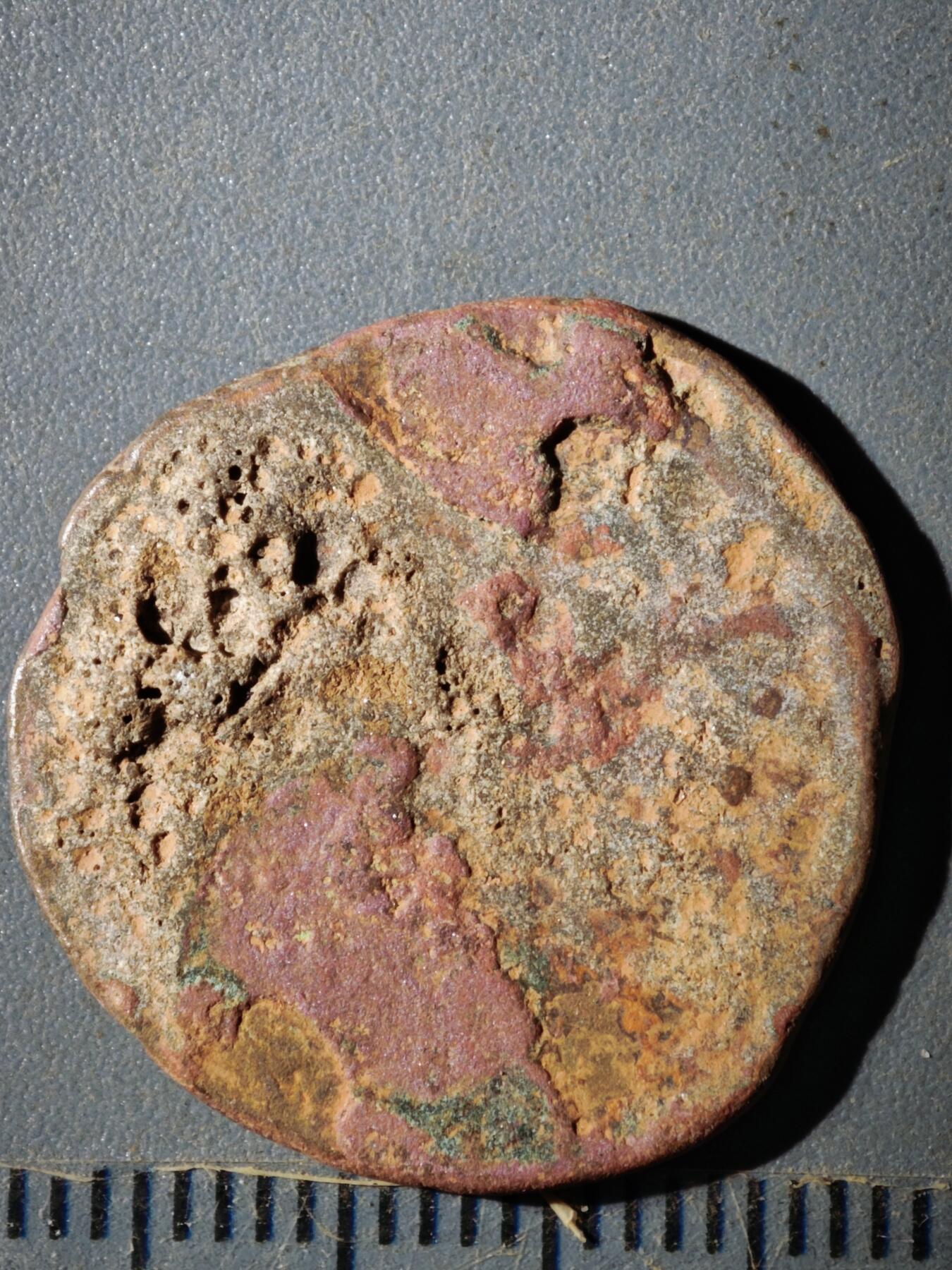 123期新疆红钱粟特钱币丝路钱币专场 G2大蒙古帝国铜币