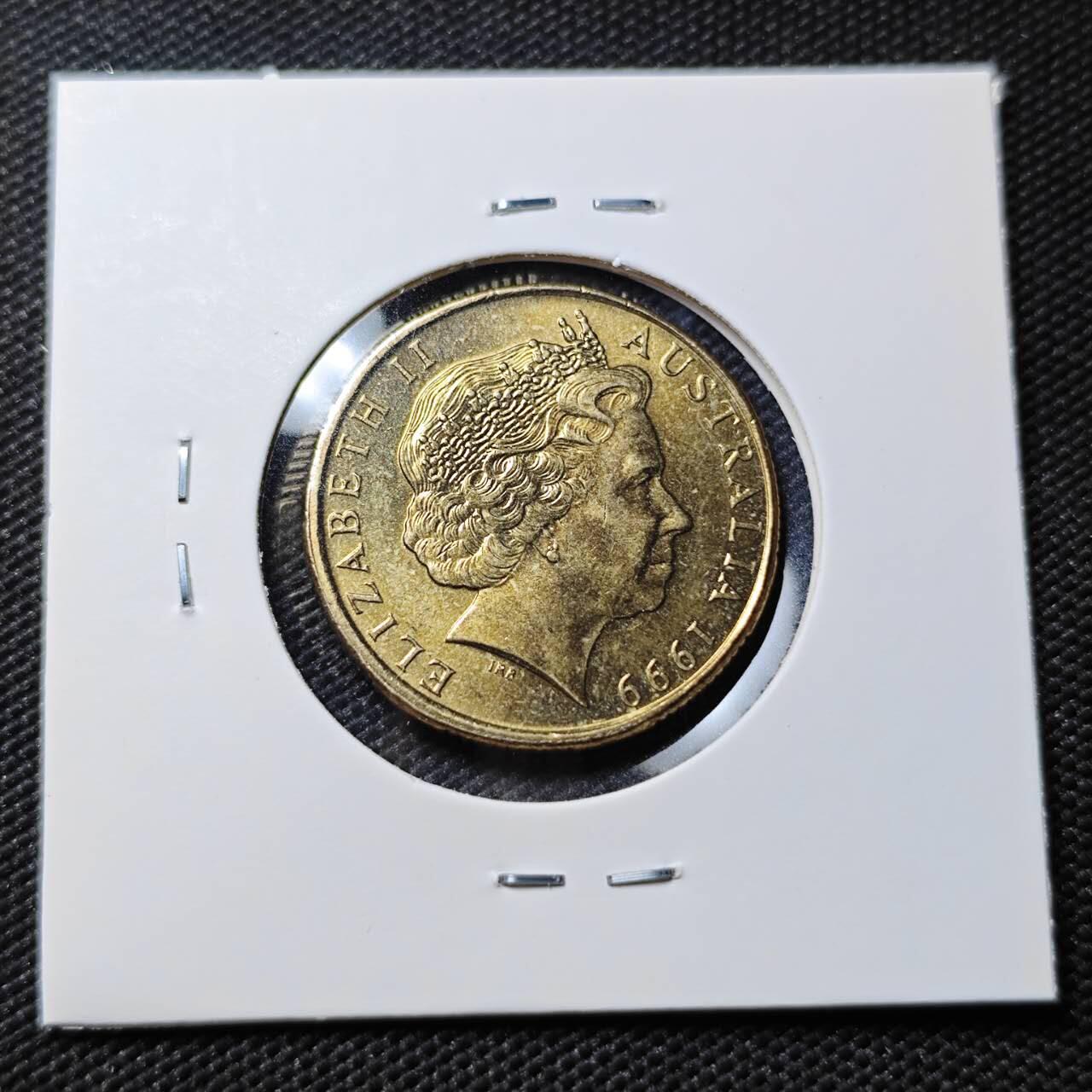 KK钱币收藏小铺  第407期 2月预留时间 周末发货  澳大利亚1元纪念币