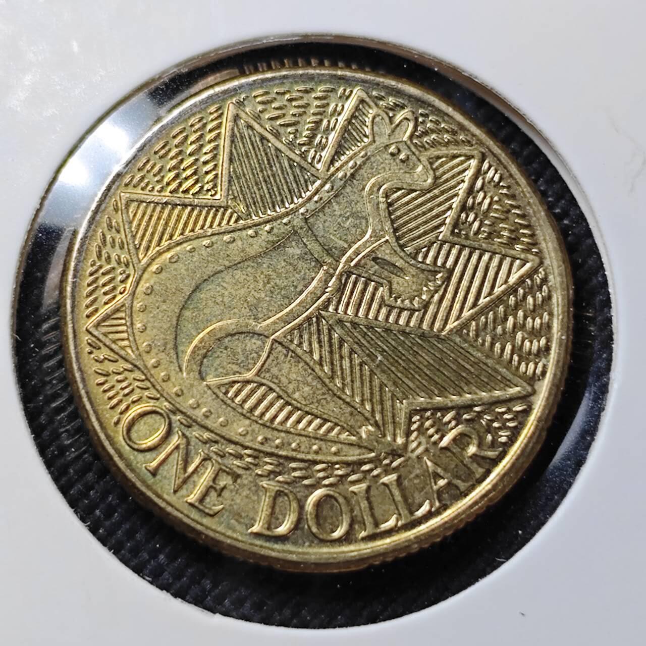 KK钱币收藏小铺  第409期 2月预留时间 周末发货  澳大利亚1元纪念币 