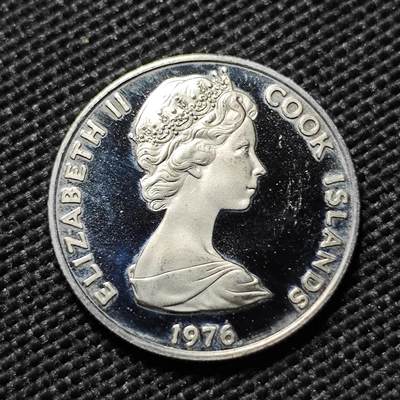 KK钱币收藏小铺  第408期 2月预留时间 周末发货 -   1976库克5分 精制币