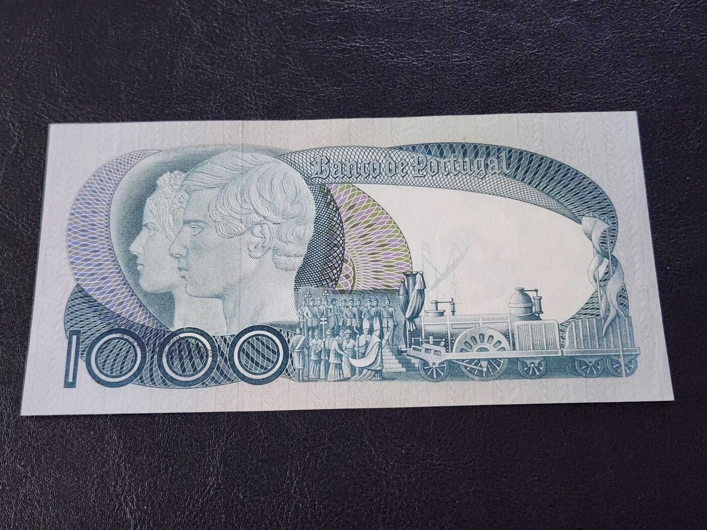 3月27号晚上8点 外国纸币自动截拍第46场 葡萄牙1000新品