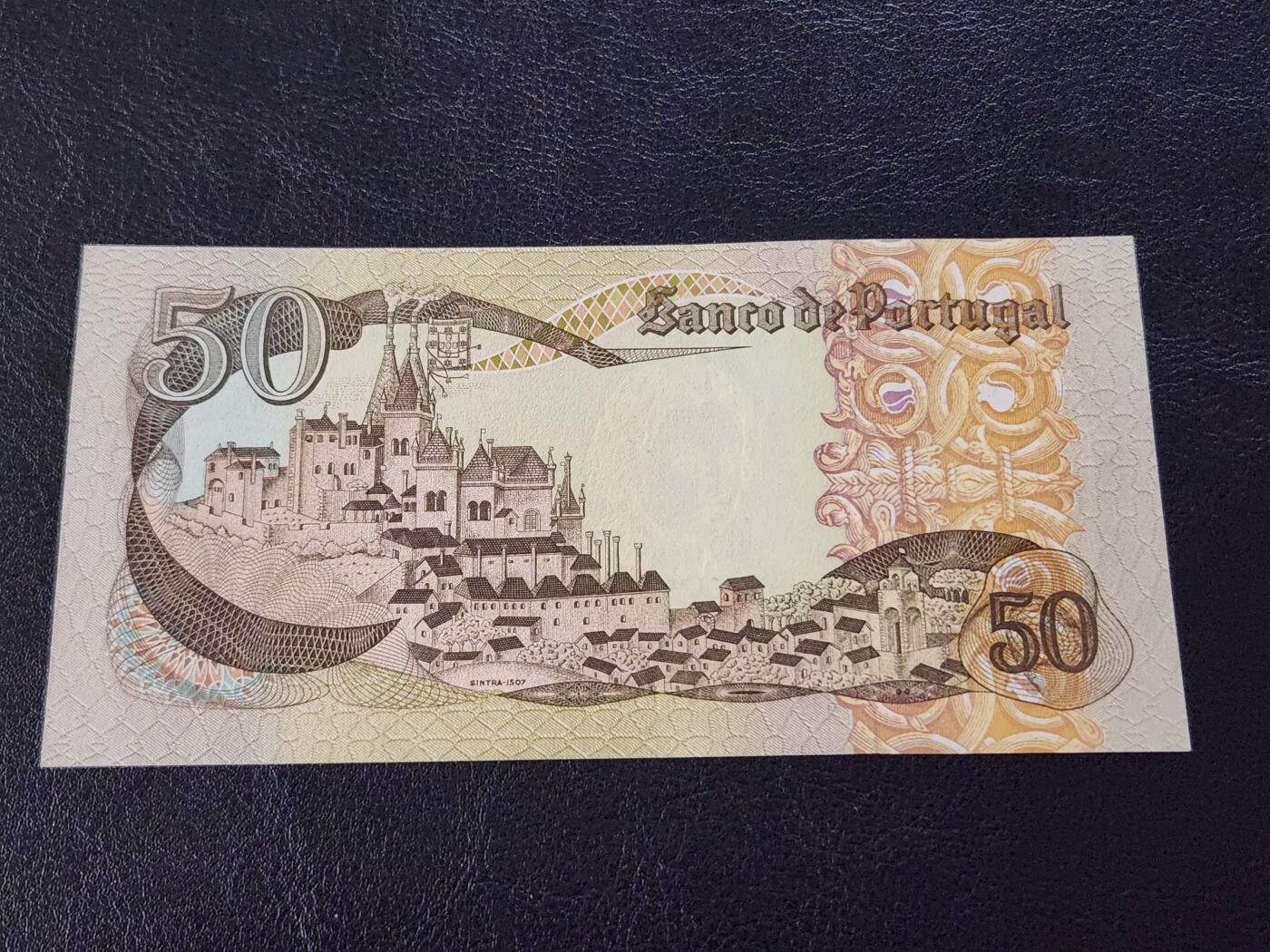 3月27号晚上8点 外国纸币自动截拍第46场 葡萄牙50新品