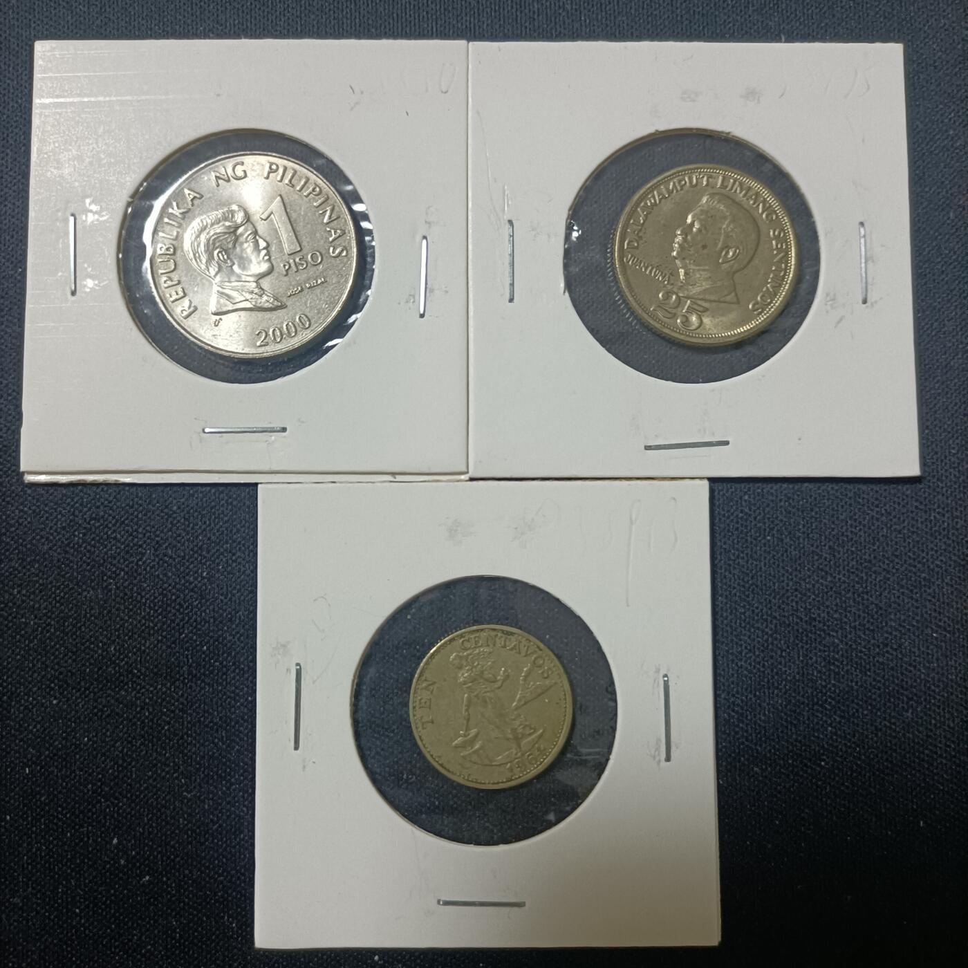 【游宝拍卖】丙午马年第15期 菲律宾 3枚